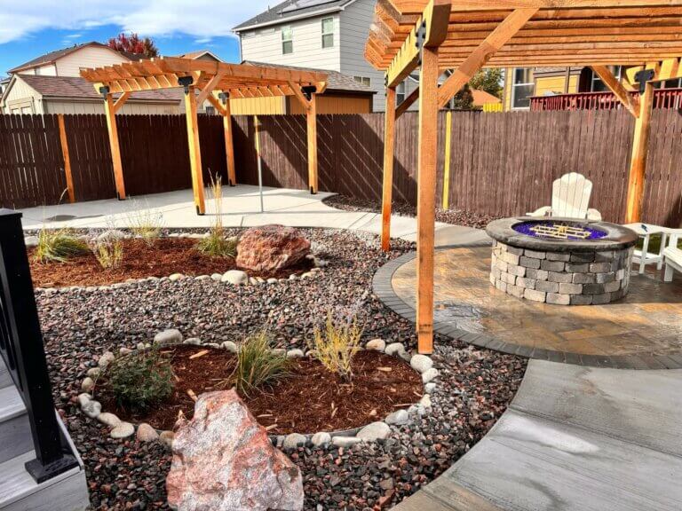 xericaping-firepit-patio