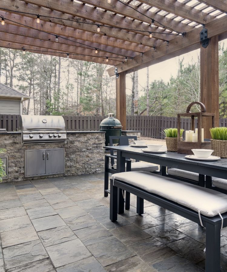 luxury outdoor kitchen colorado